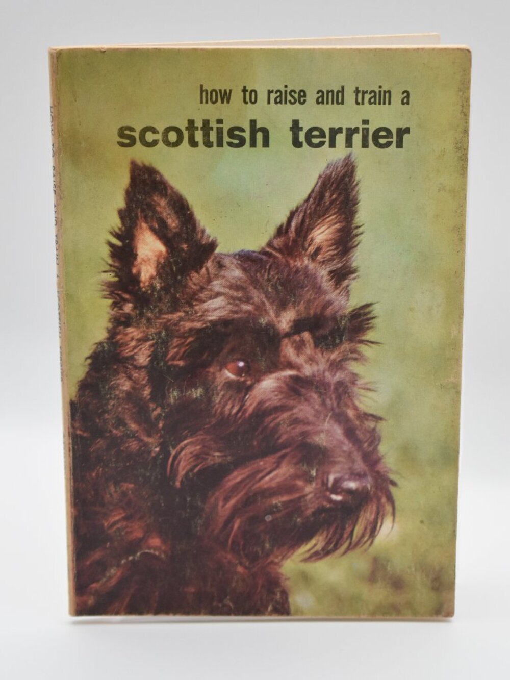 Vintage How to Raise & Train a Scottish Terrier Dog Care Training Paperback Book